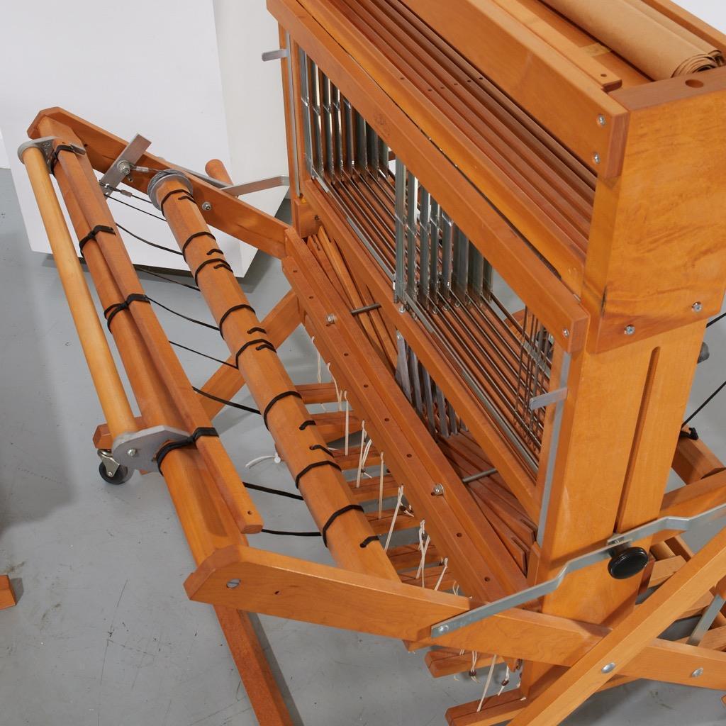 Schacht Spindle Baby Wolf Weaver’s Loom with Bench & Accessories 1990s ...